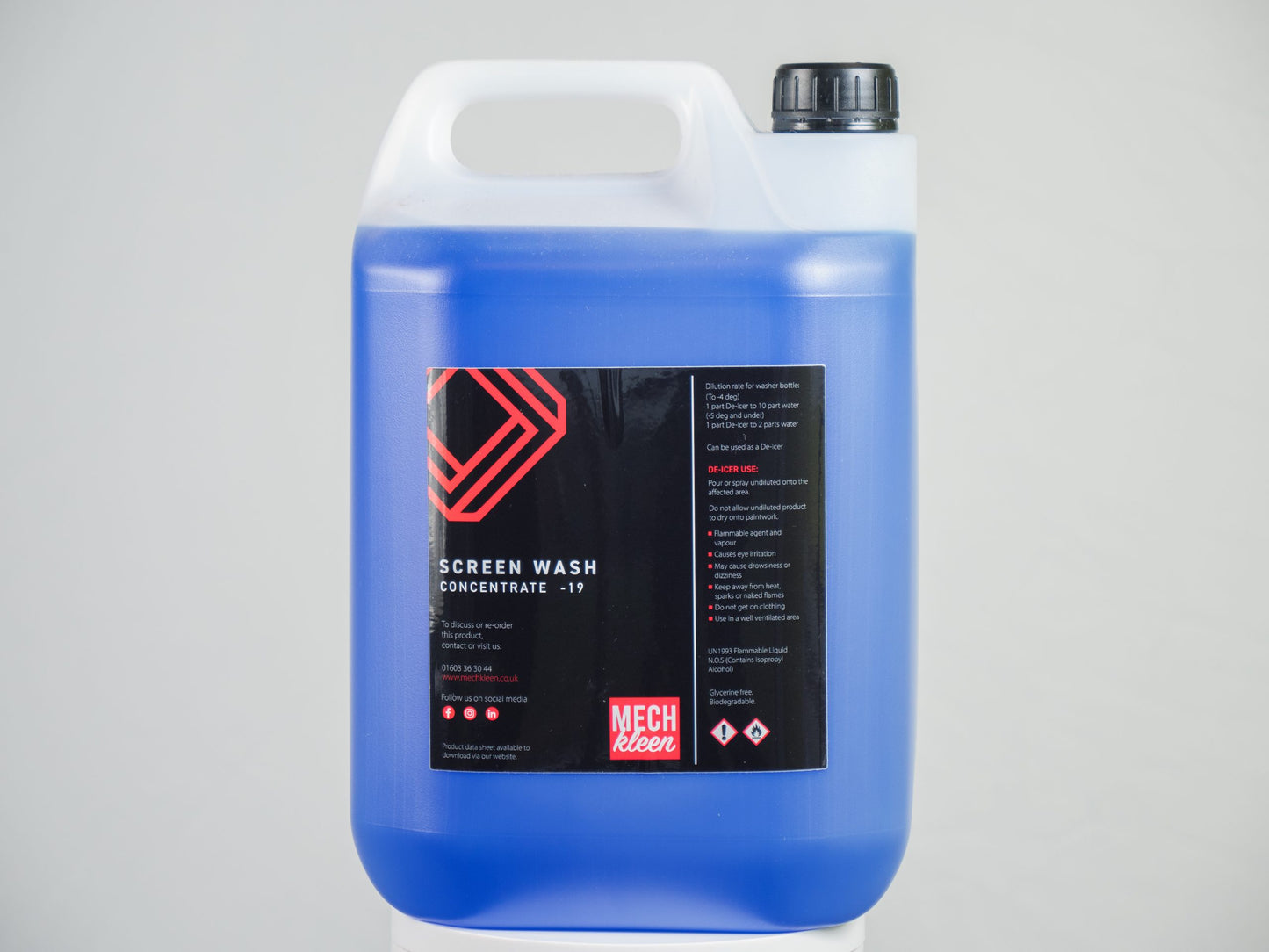Screen Wash -19 Degrees