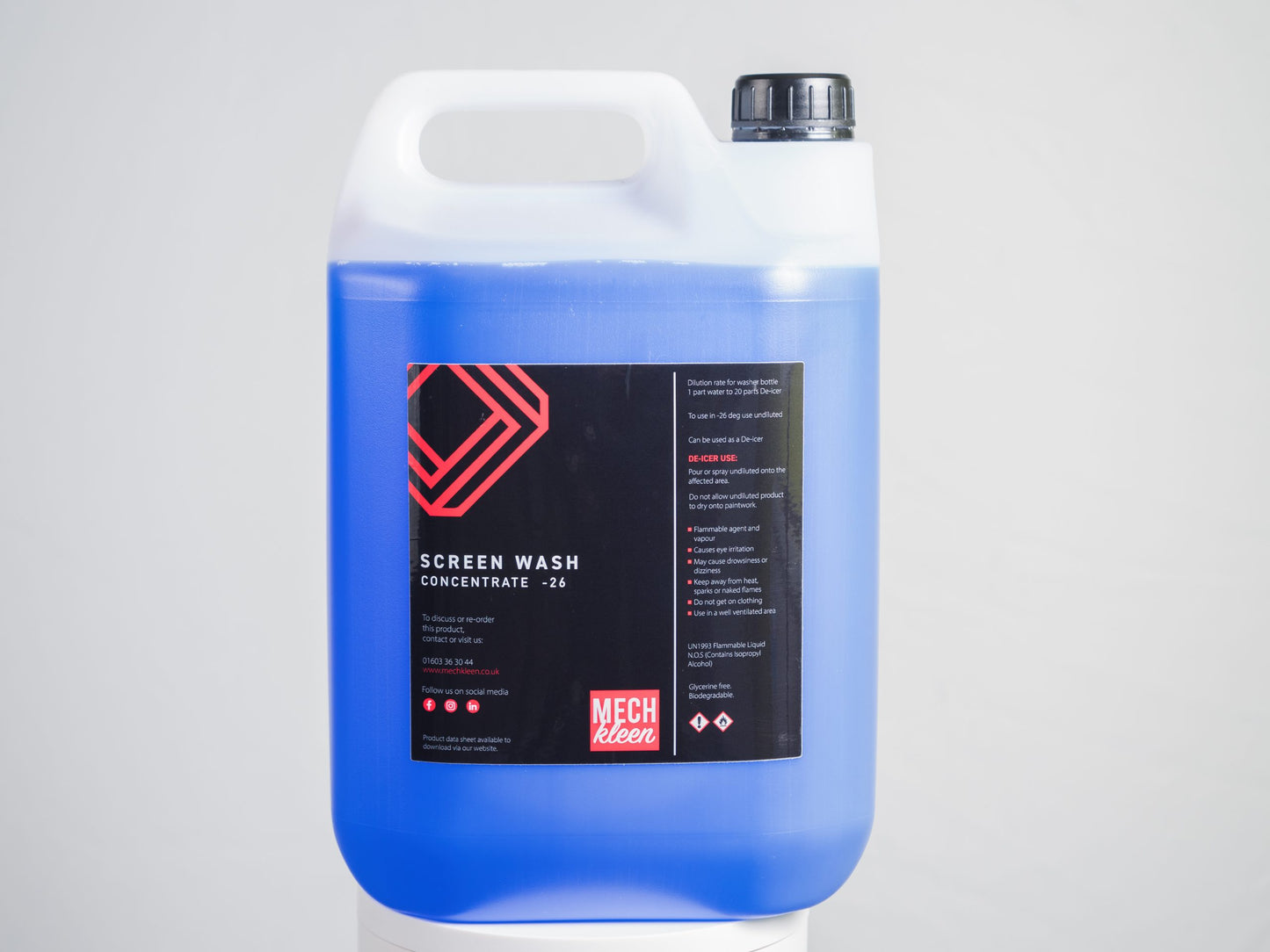 Screen Wash -26 Degrees