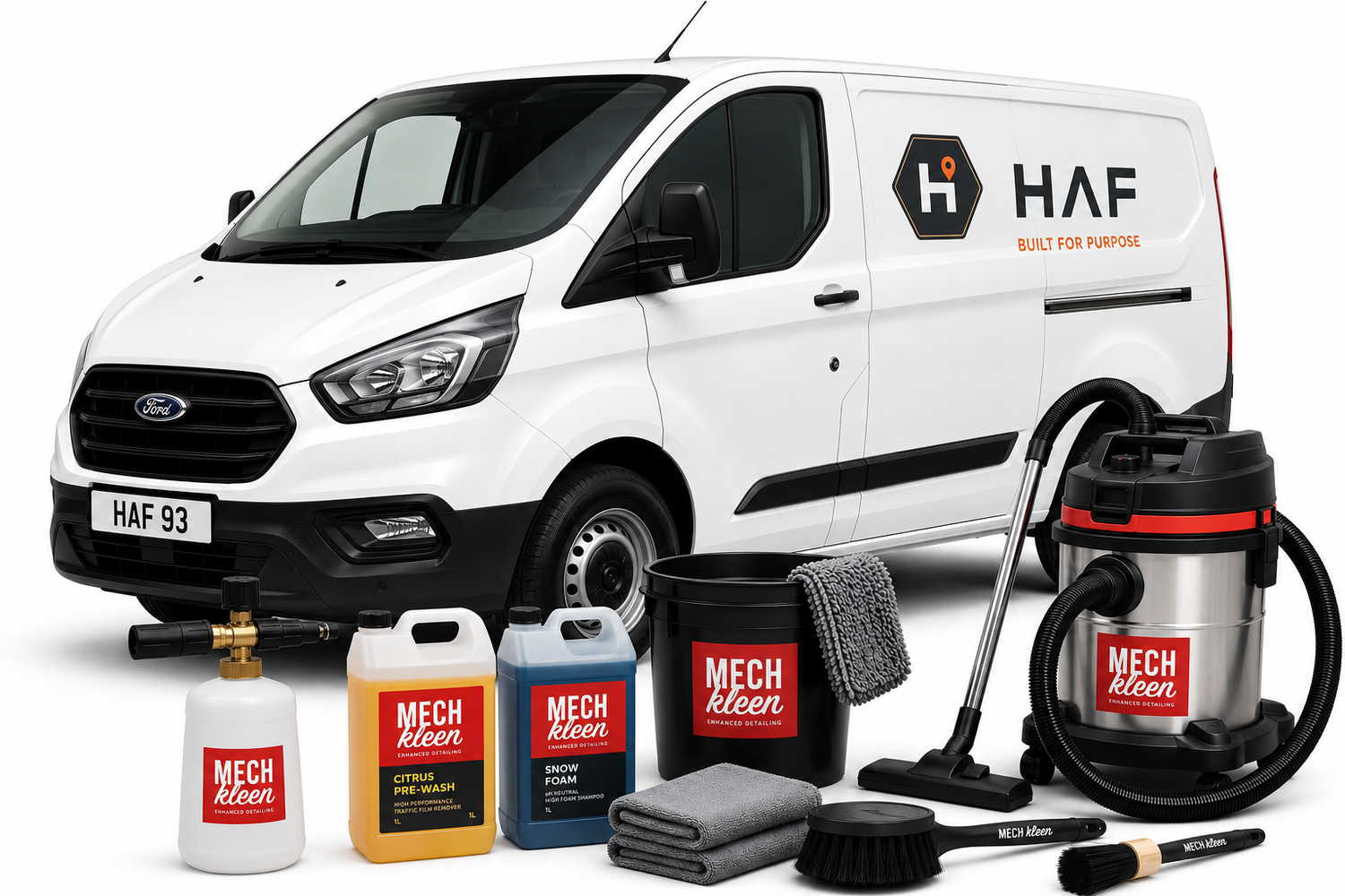 HAF cleaning & detailing kits — MECHKLEEN automotive products
