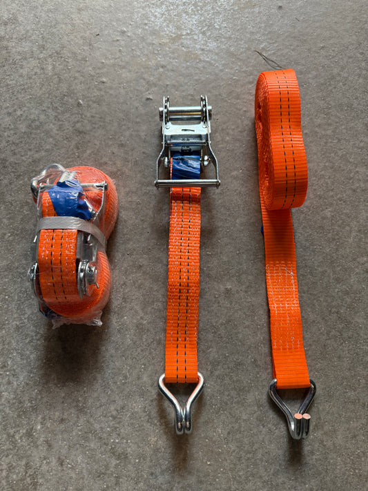 Ratchet straps ⊣ 2 Ton capacity