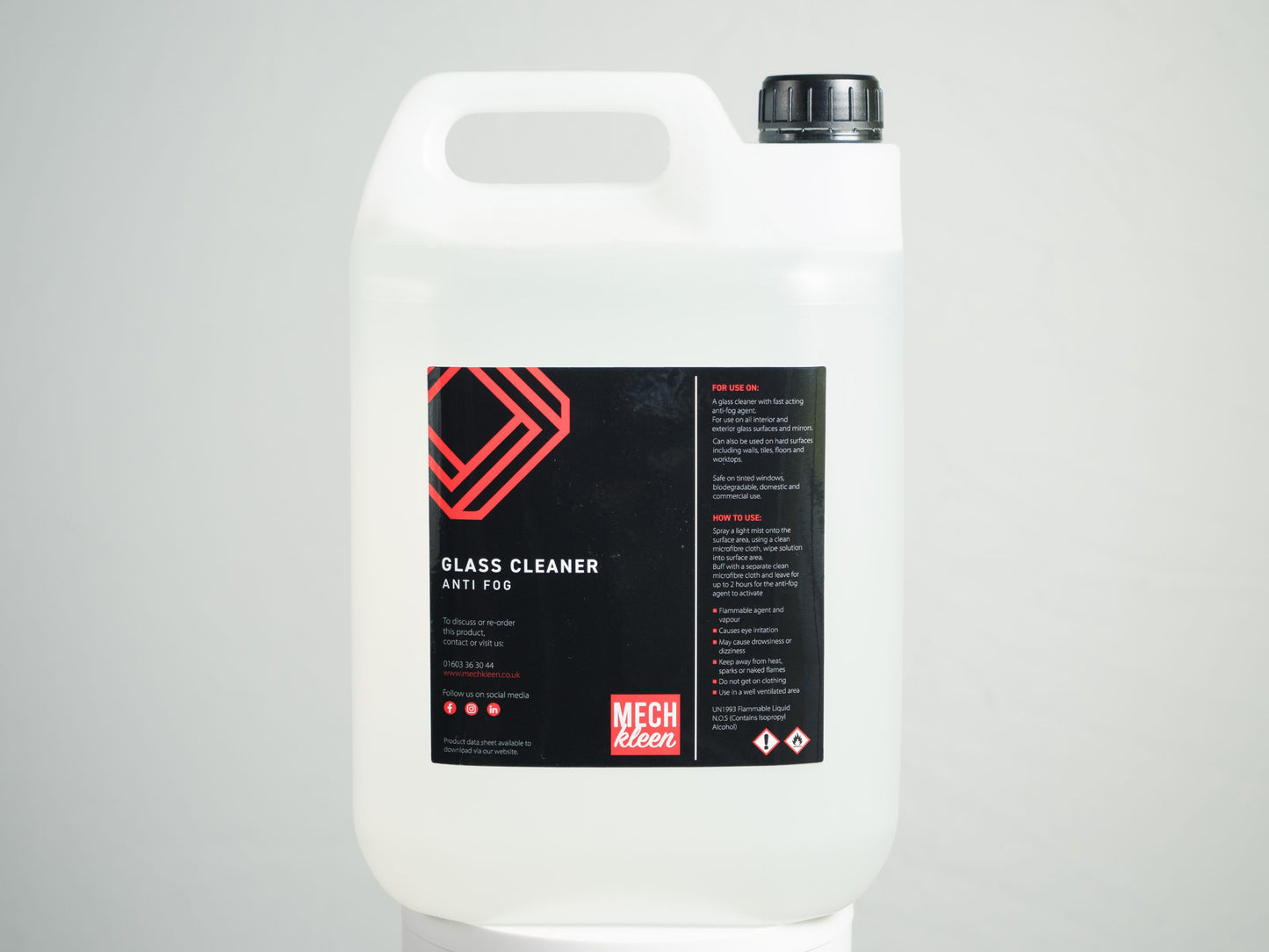 Glass Cleaner – Anti Fog